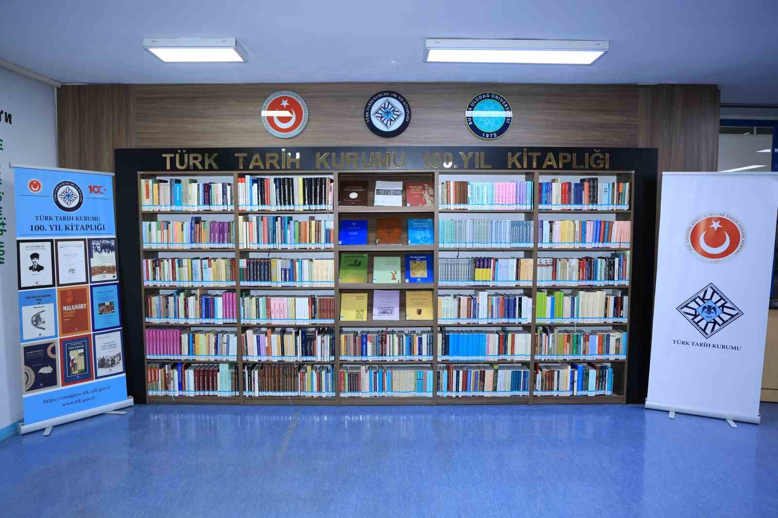 BUÜ’de Türk Tarih Kurumu 100. Yıl Kitaplığı kuruldu
