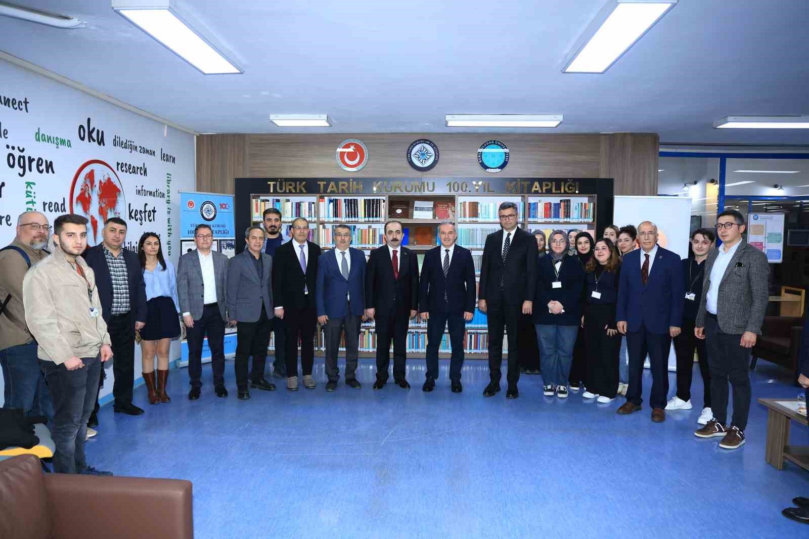 BUÜ’de Türk Tarih Kurumu 100. Yıl Kitaplığı kuruldu
