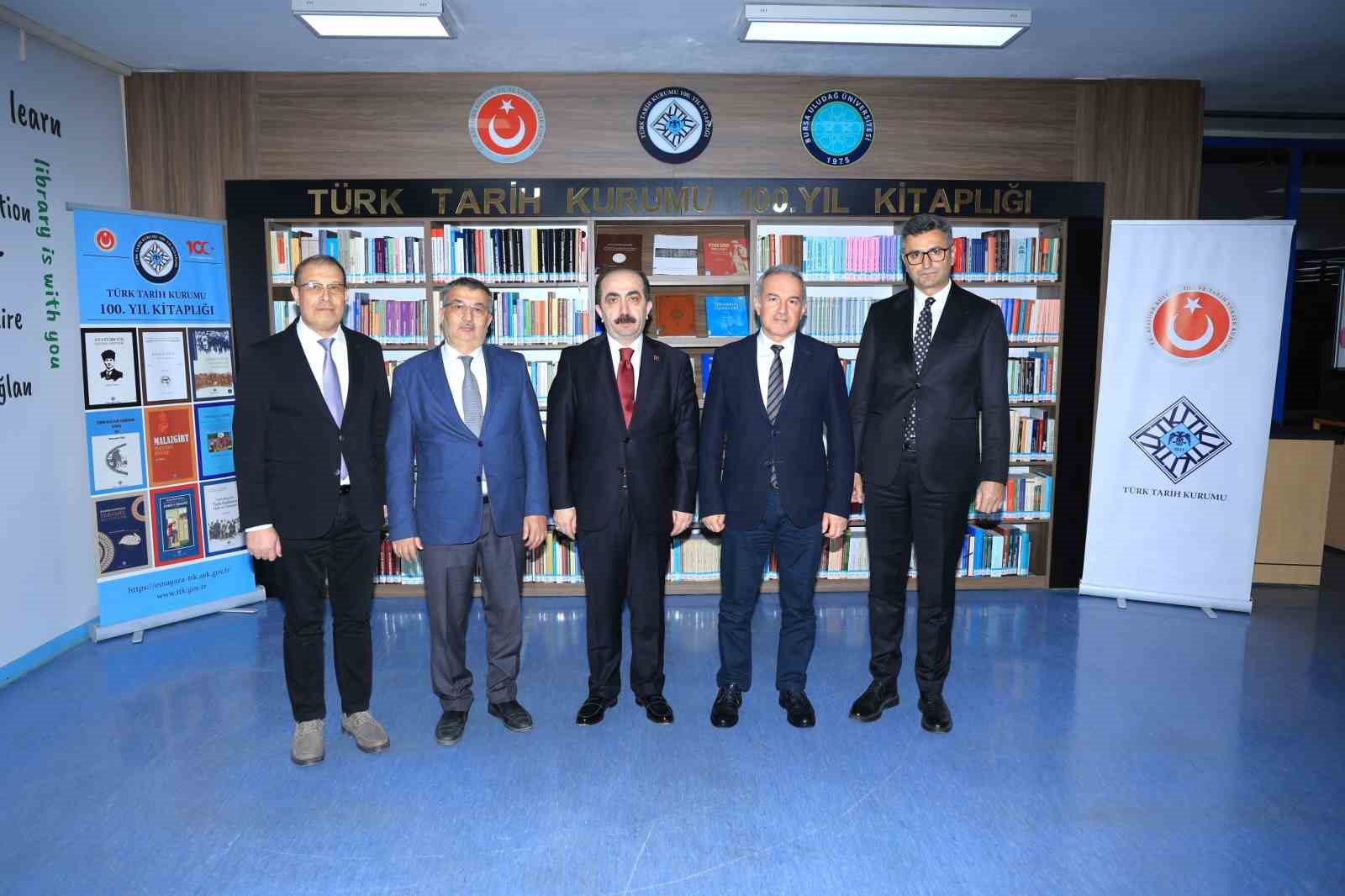 BUÜ’de Türk Tarih Kurumu 100. Yıl Kitaplığı kuruldu
