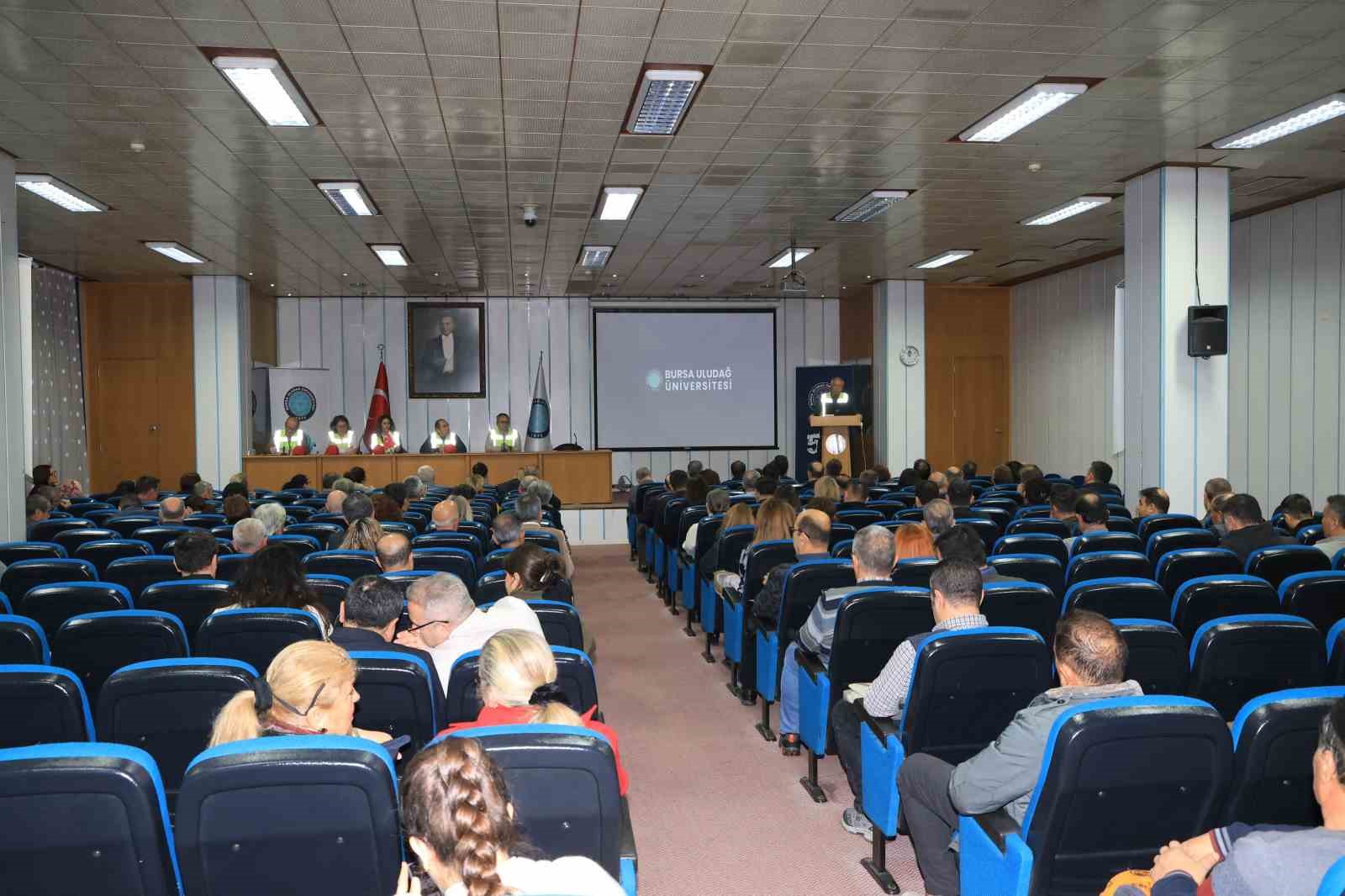 BUÜ’deki birimlere İSG kurul eğitimleri verildi
