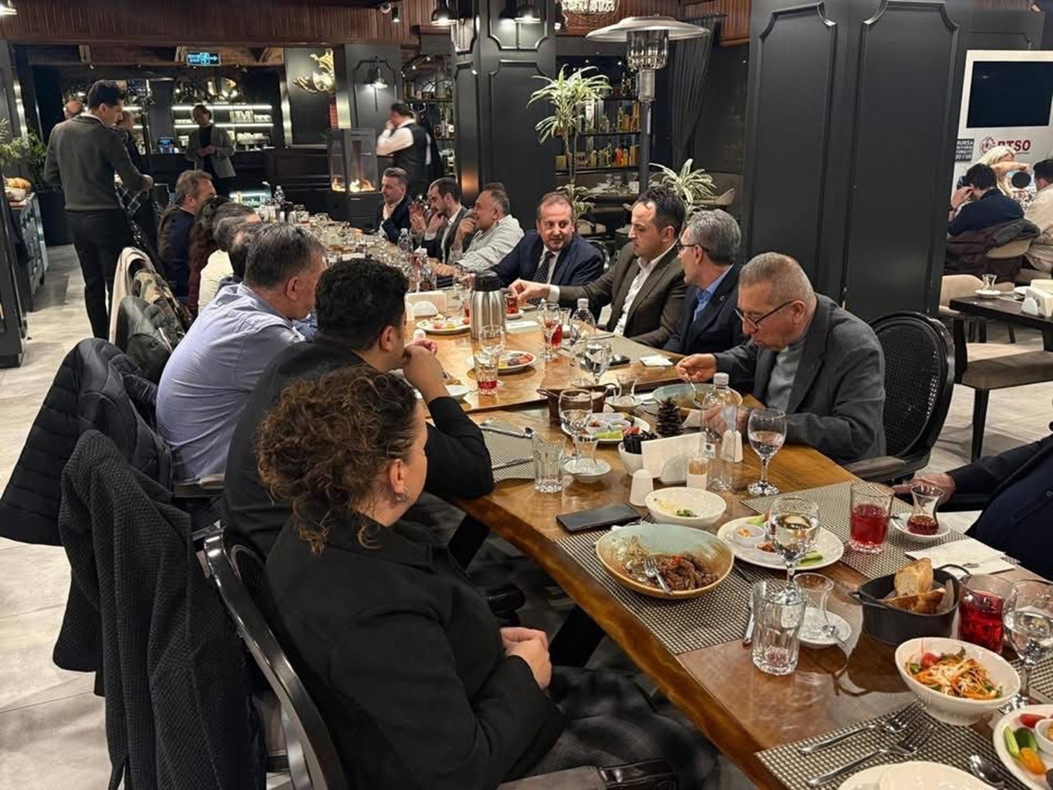 BUYSAD üyeleri iftar sofrasında buluştu
