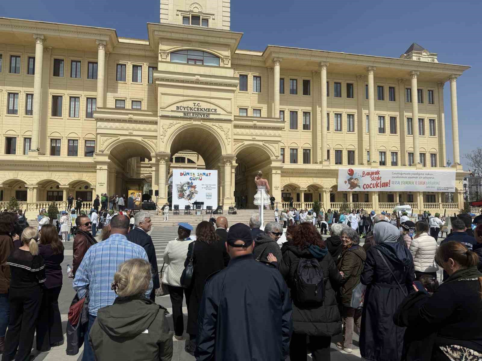 Büyükçekmece’de Dünya Sanat Günü etkinliği
