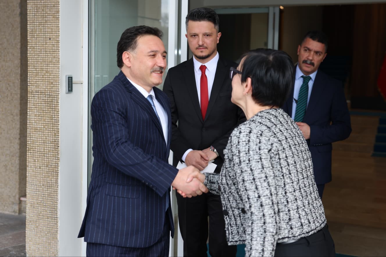 Büyükelçi Gabriele Juen’den Vali Çiçek’e ziyaret
