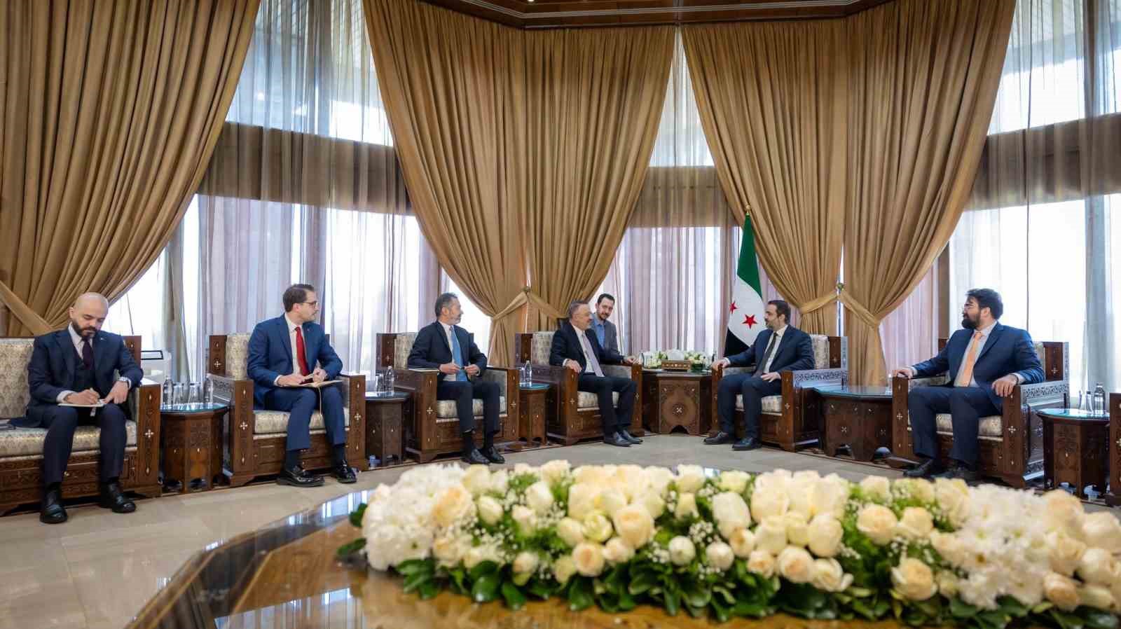 Büyükelçi Yılmaz, Suriye Dışişleri Bakanı Şeybani ile bir araya geldi
