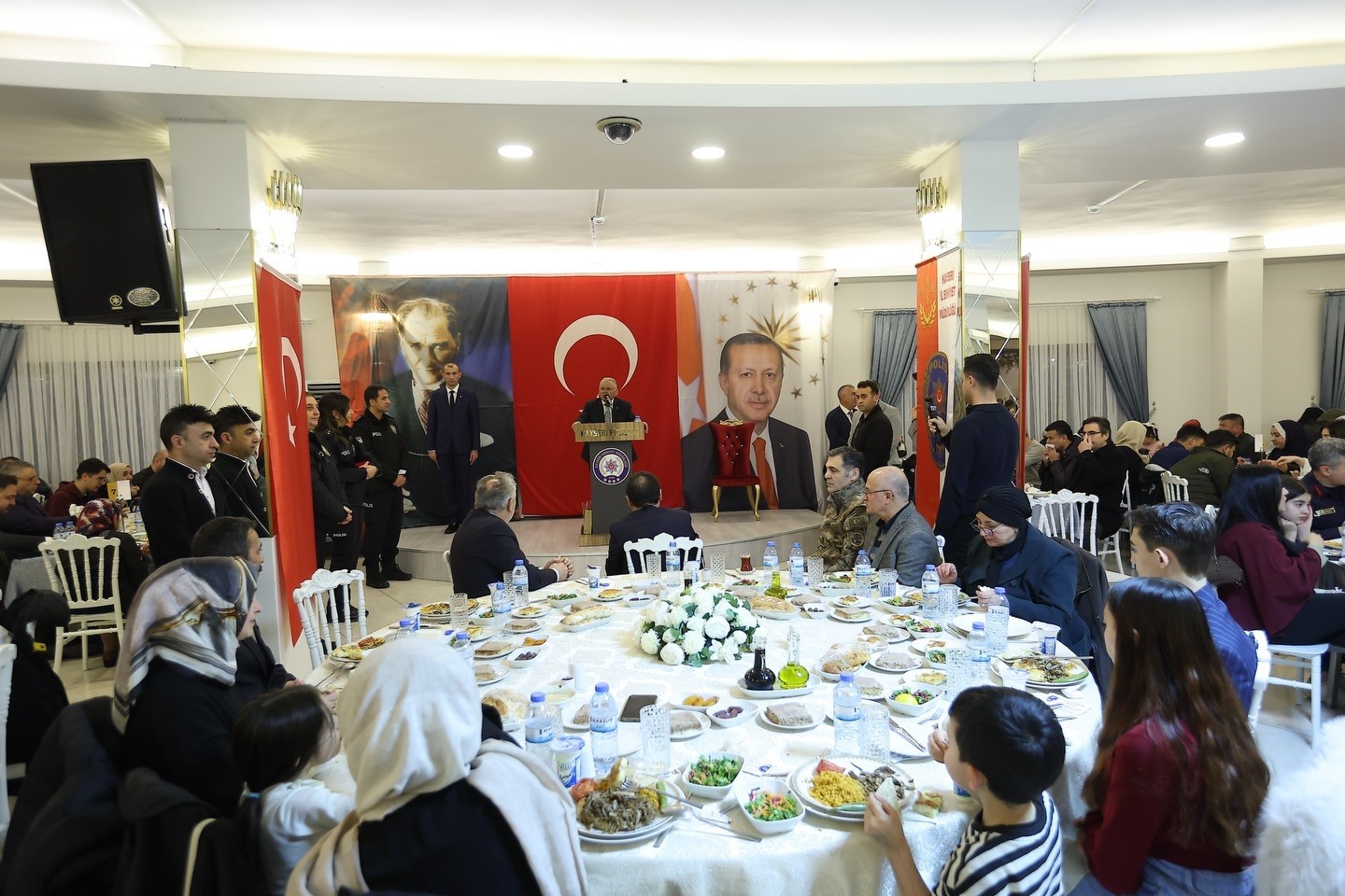 Büyükkılıç şehit aileleri, gaziler ve gazi aileleri ile bir araya geldi
