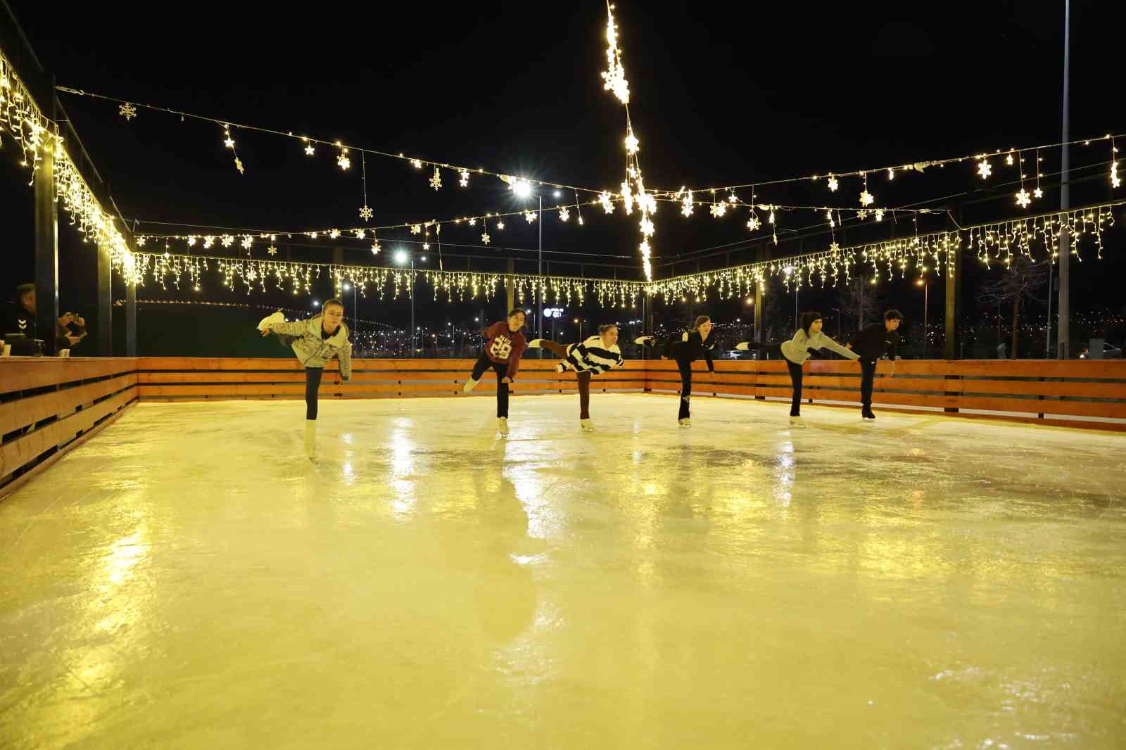 Büyükşehir ile açık hava buz pisti heyecanı başlıyor
