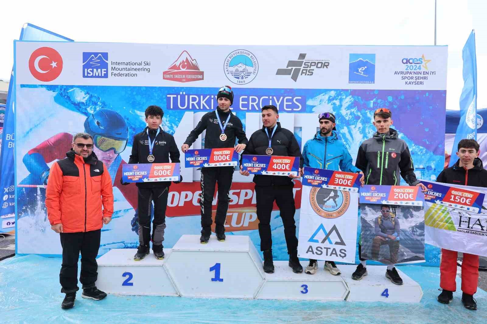 Büyükşehir ile zirvede büyük final: Uluslararası Erciyes Dağ Kayağı Yarışları sona erdi
