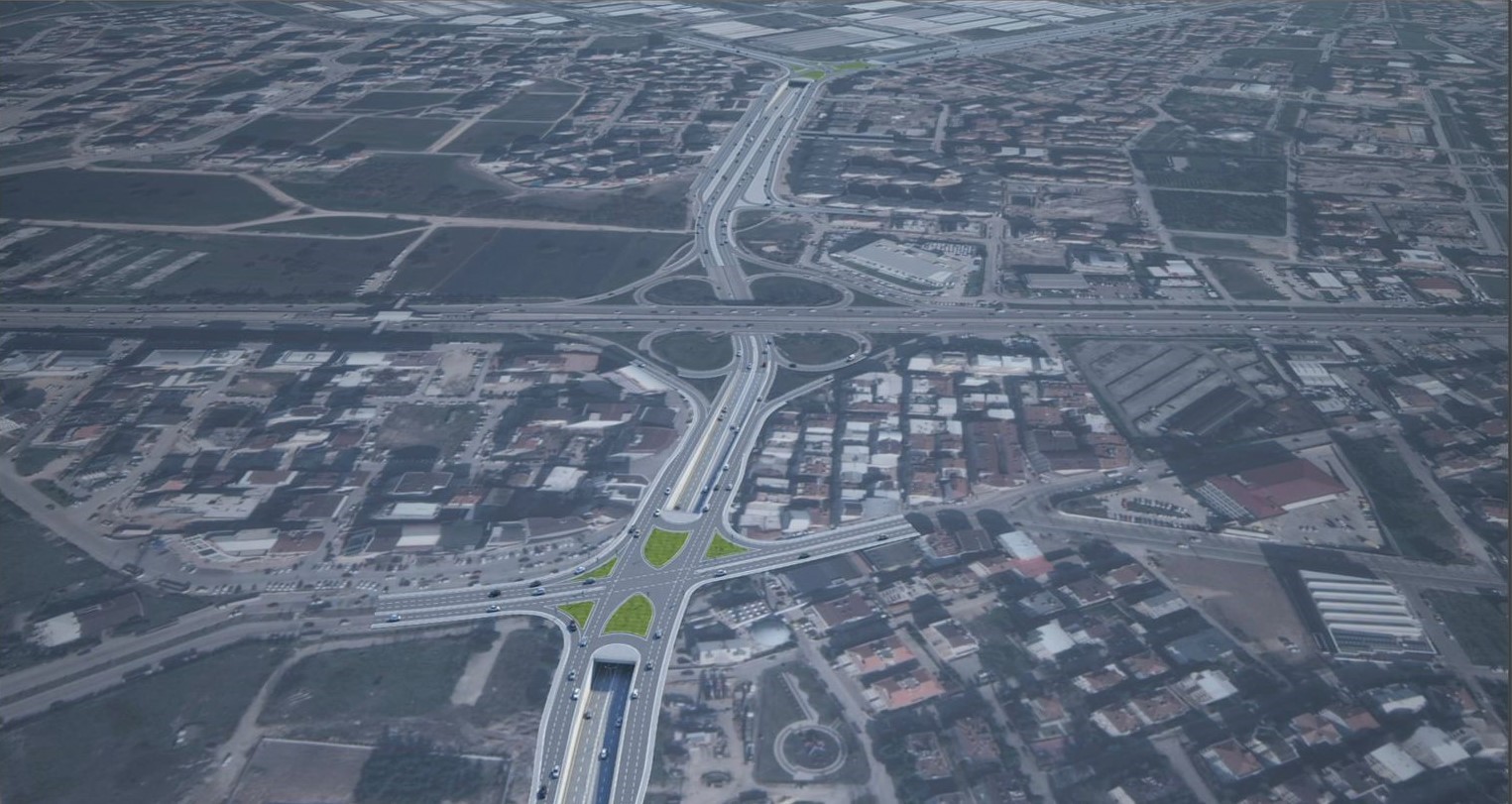 Büyükşehir Nilüfer’e 3 kavşak..
