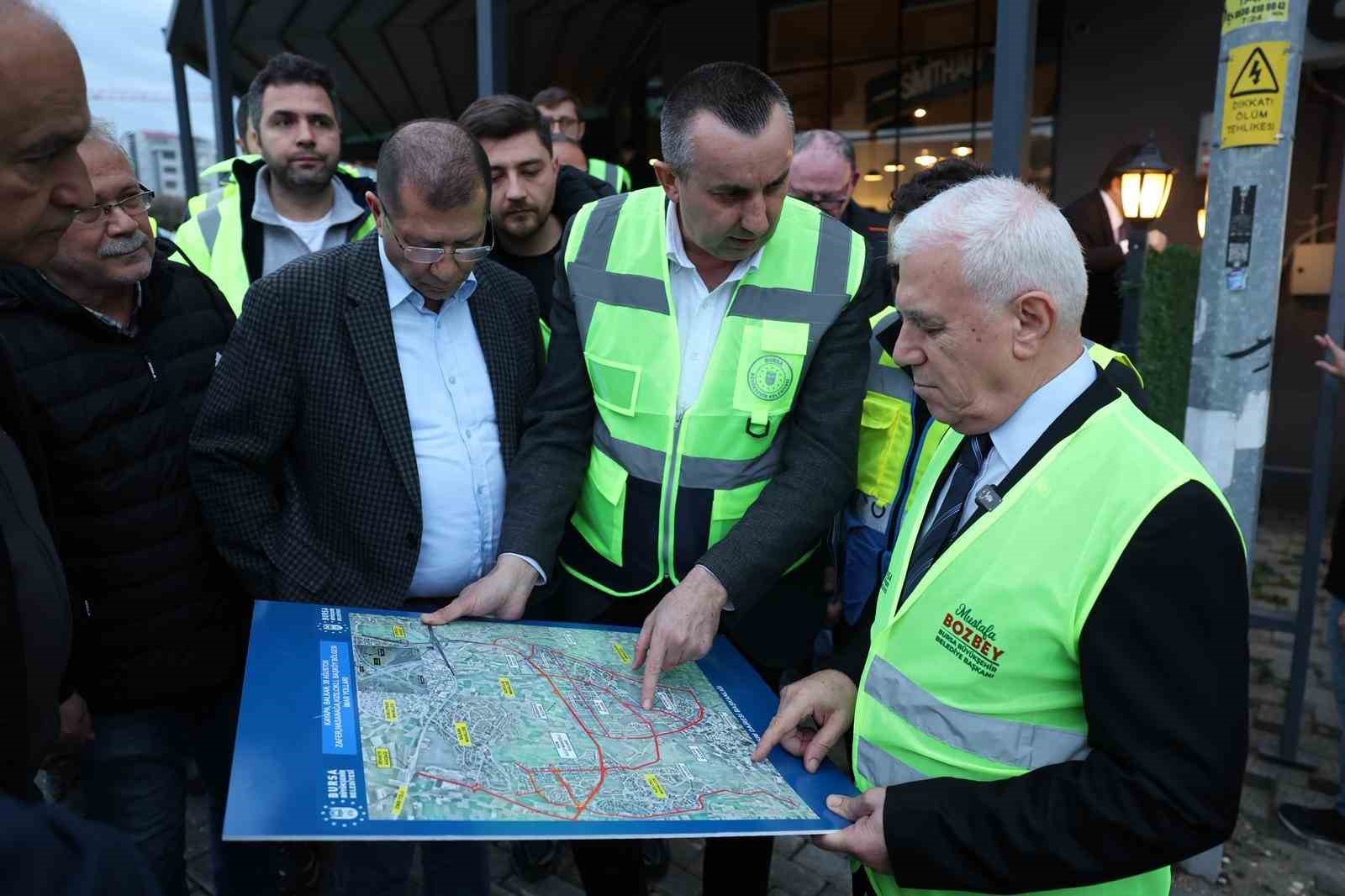 Büyükşehir’den geleceği planlayan ulaşım yatırımı
