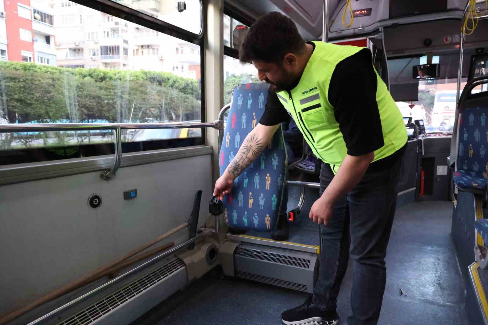 Büyükşehir’den toplu ulaşım araçlarına yönelik denetim
