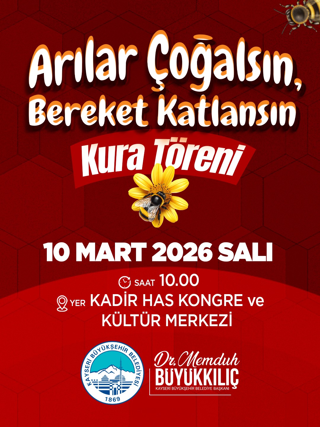 Büyükşehir’in Arılar Çoğalsın Bereket Katlansın Projesi’nde kura heyecanı
