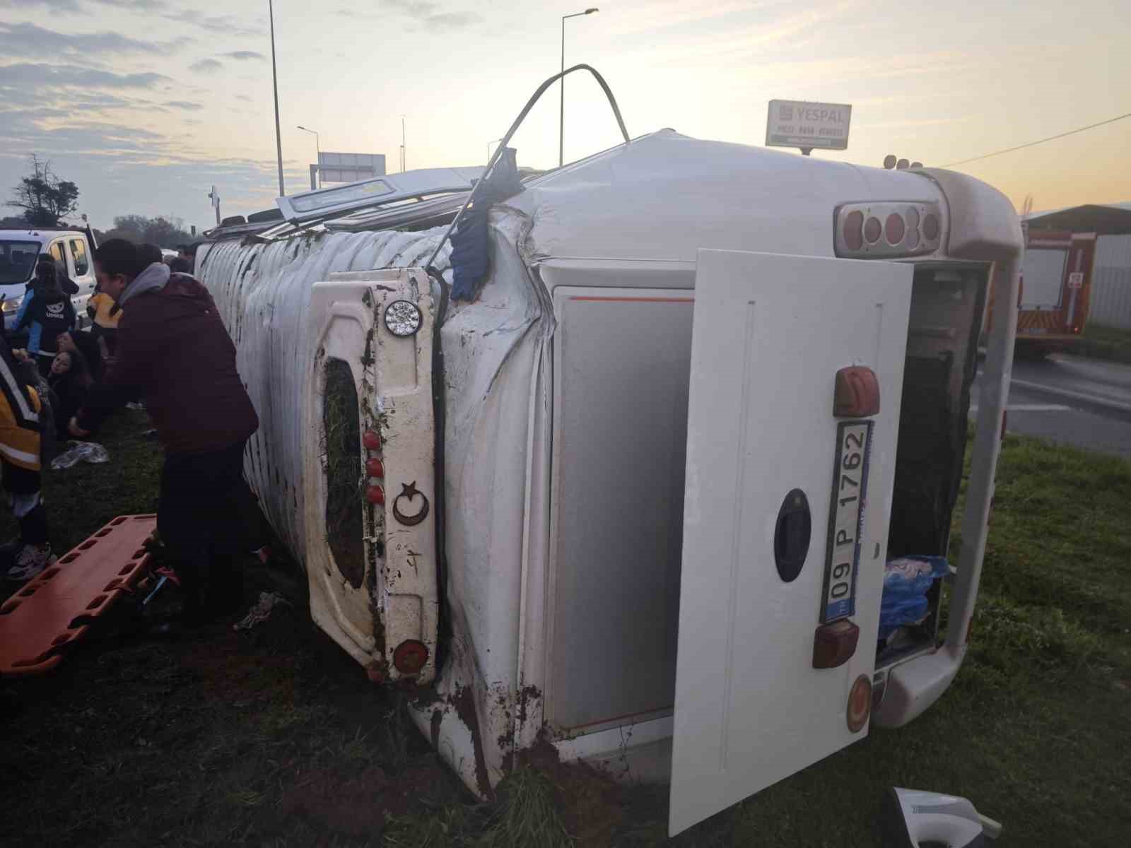 Buzlanan yolda can pazarı
