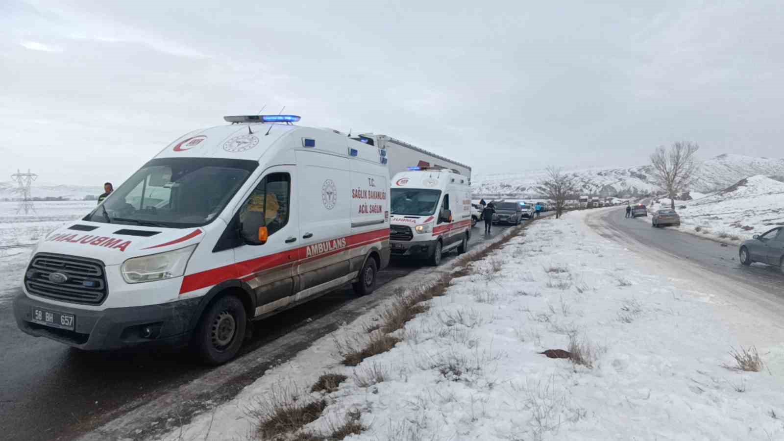 Buzlanma kazaya neden oldu, Sivaslı iş adamı kazada öldü
