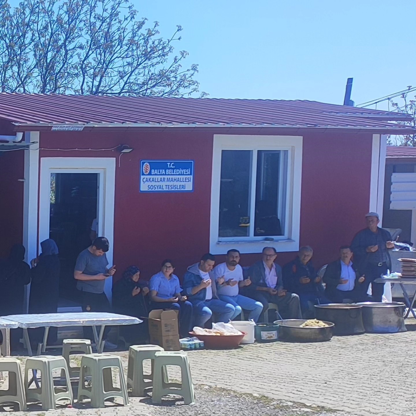 Çakallar köy hayrında eller yağmur için semaya kalktı
