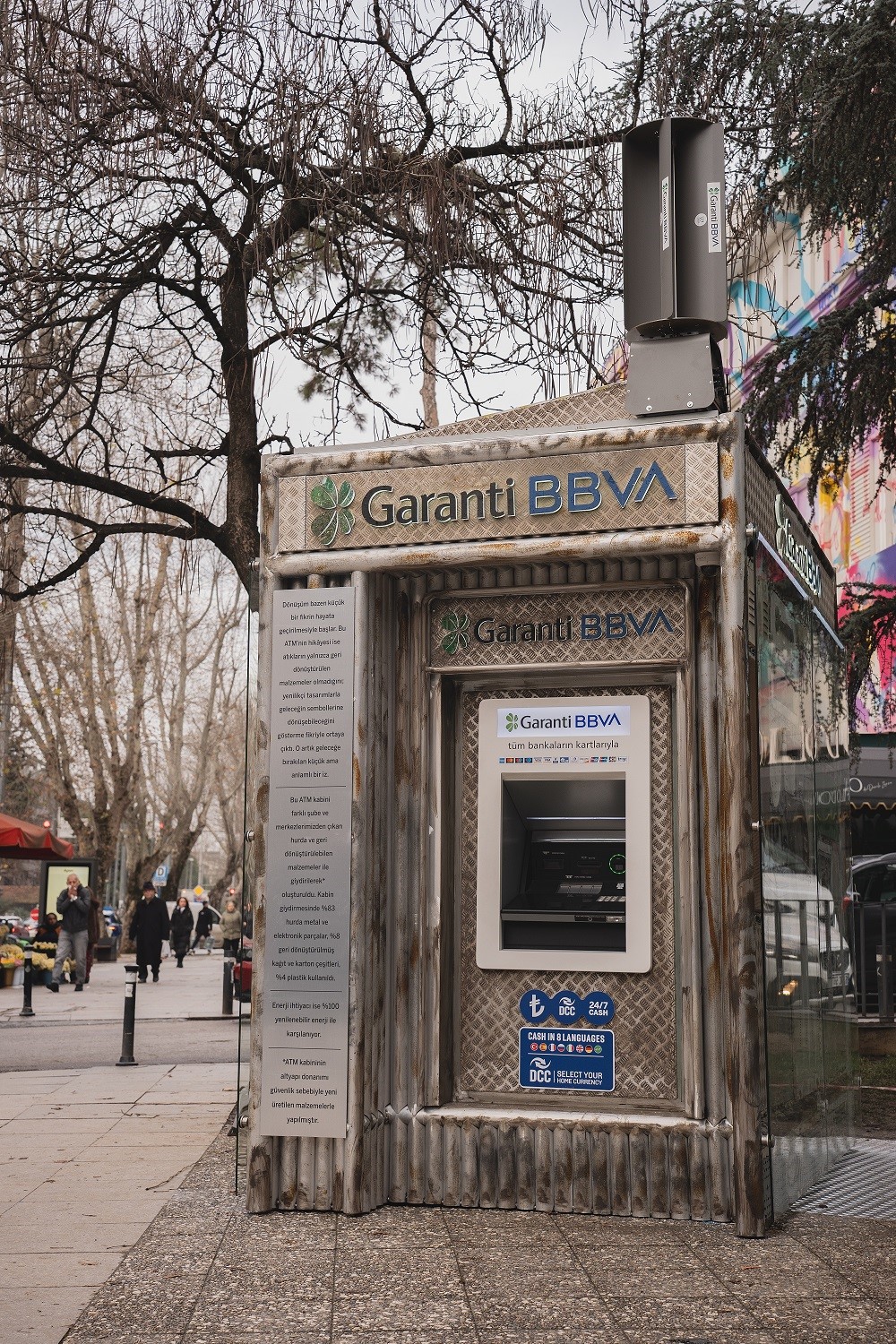 Çalışanların fikri hayata geçirildi, atıklar ile ATM üretildi
