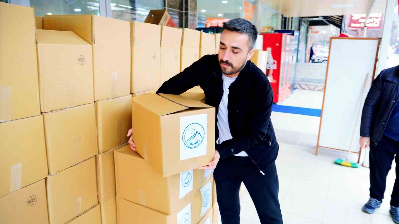 Çameli Belediyesinden ihtiyaç sahiplerine Ramazan kolisi desteği
Çameli Belediyesinden ihtiyaç sahiplerine Ramazan kolisi desteği