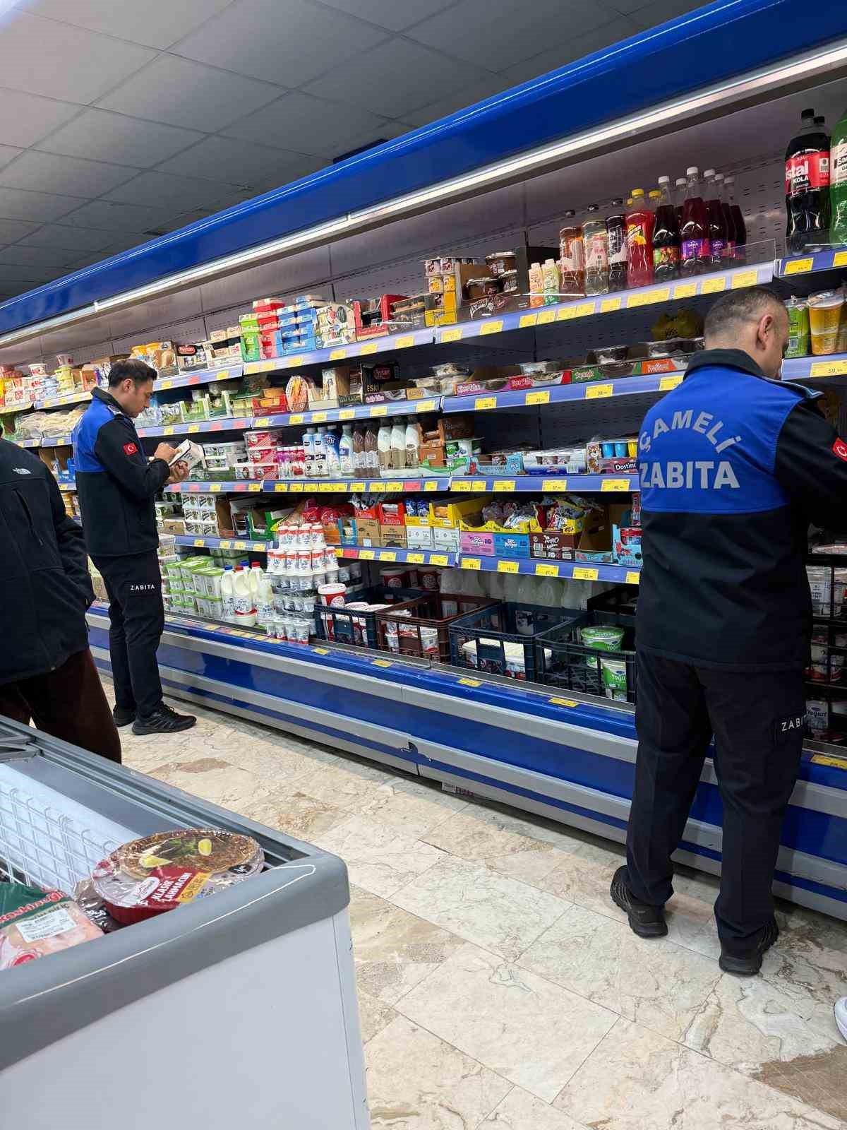 Çameli Belediyesinden Ramazan öncesi marketlere sıkı denetim
