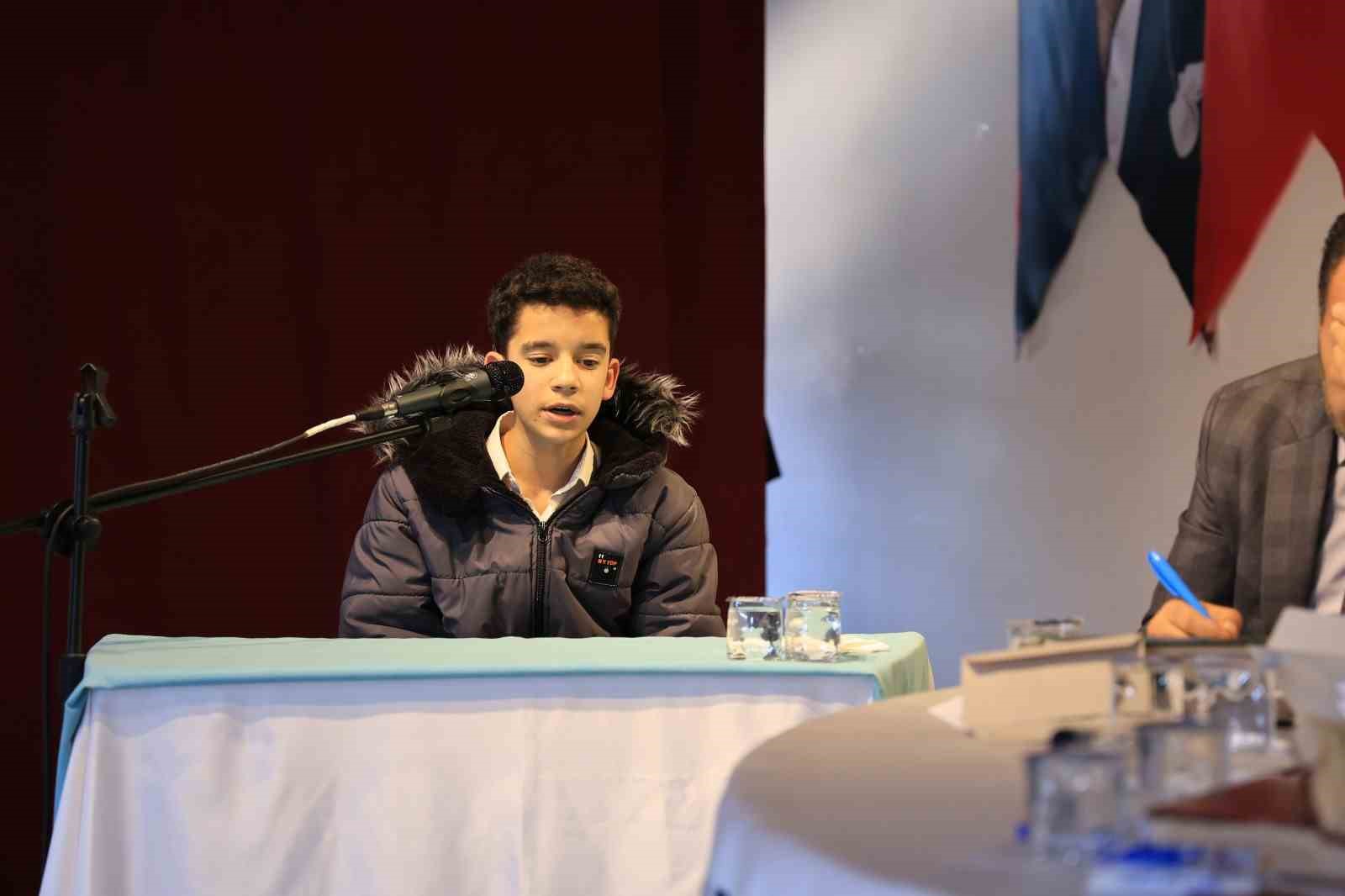 Çameli Kur’an bülbüllerinenev sahipliği yaptı
