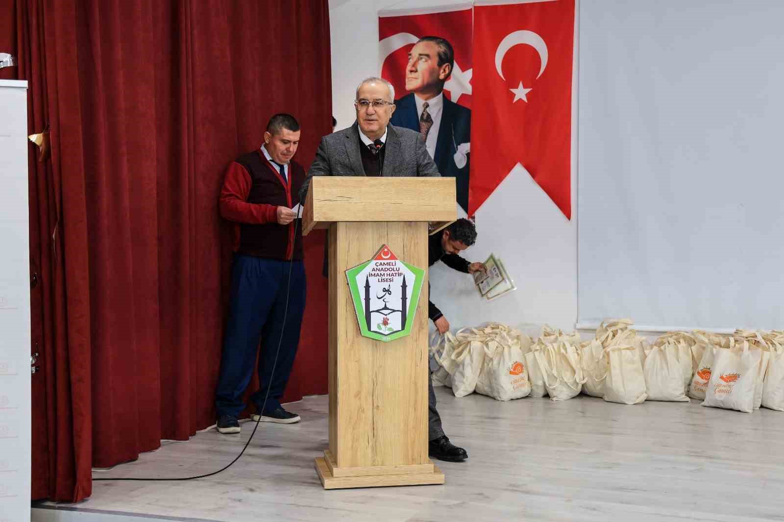 Çameli Kur’an bülbüllerinenev sahipliği yaptı
