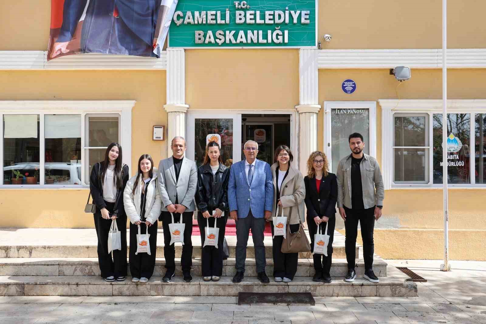 Çameli’nin ‘Sakin Şehir’ kimliği gençlerin bilimsel çalışmasına konu oldu
