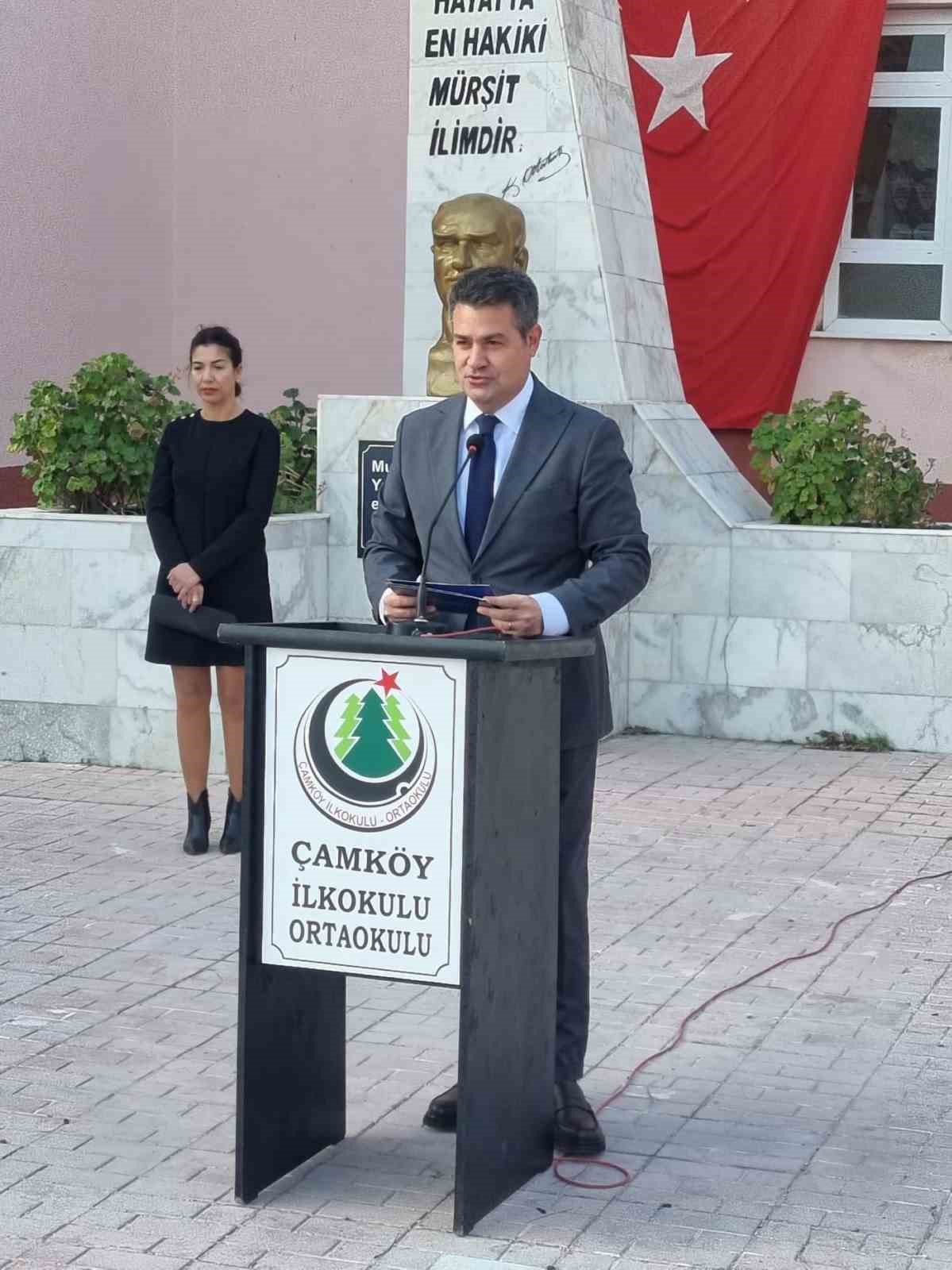 Çamköy İlkokulu yeni oyun alanına kavuştu
Çamköy İlkokulu yeni oyun alanına kavuştu