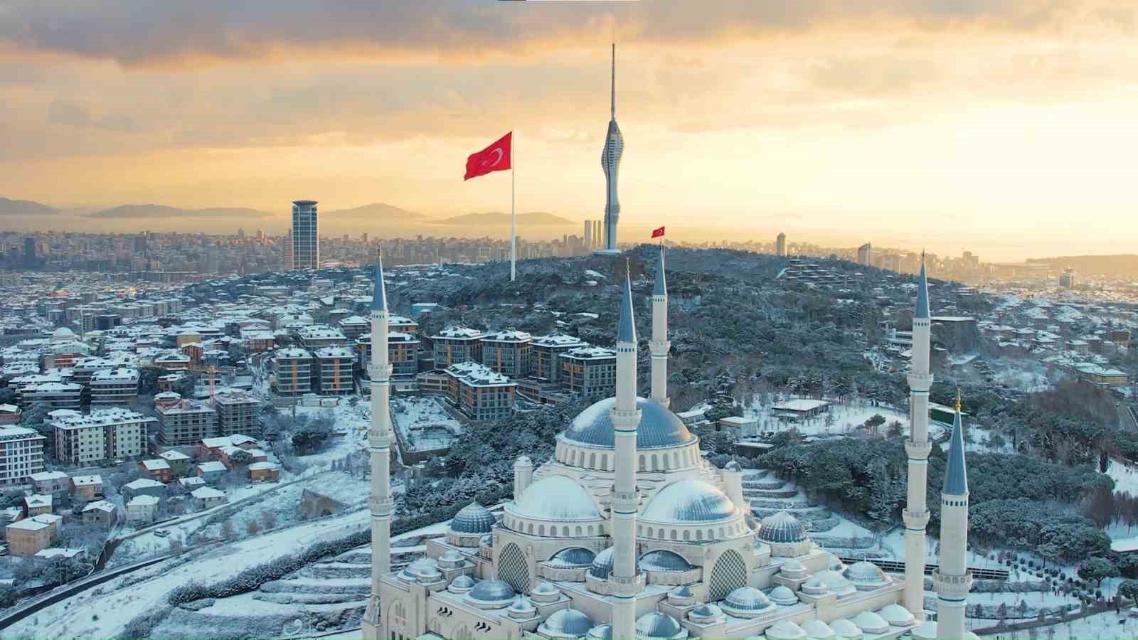Çamlıca’da mest eden gün batımı
