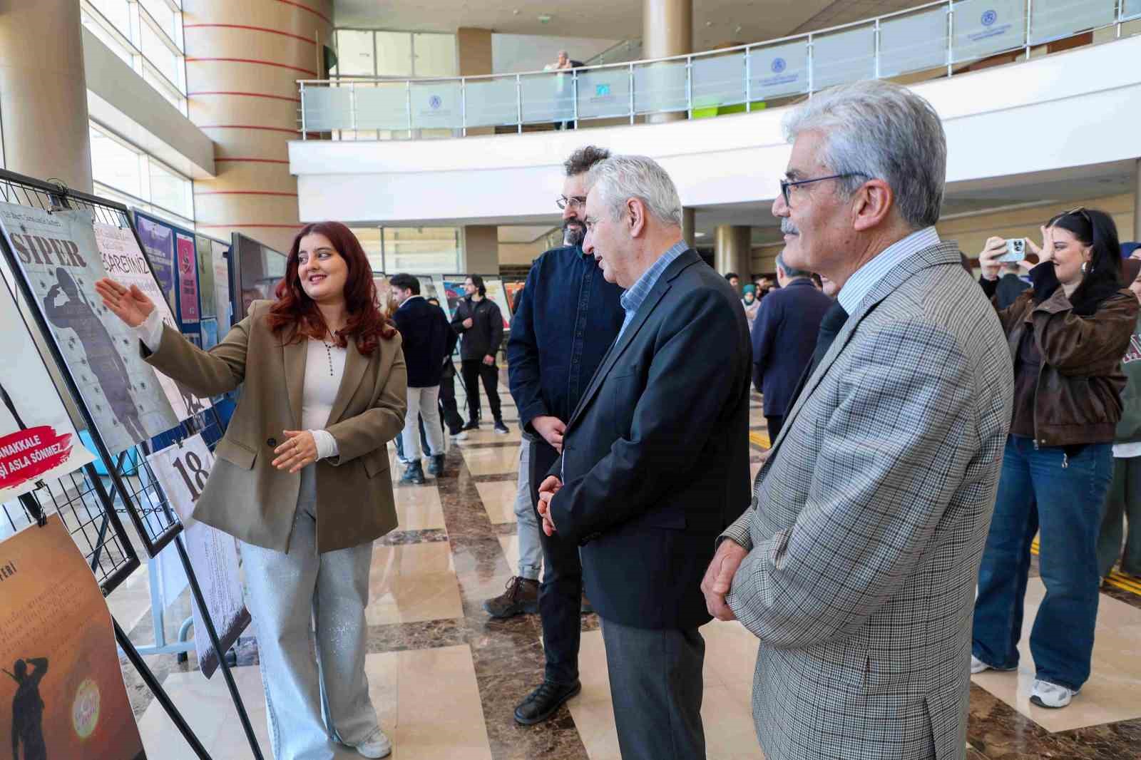 Çanakkale destanı sanat ve tasarımla gelecek nesillere aktarılıyor
Çanakkale destanı sanat ve tasarımla gelecek nesillere aktarılıyor