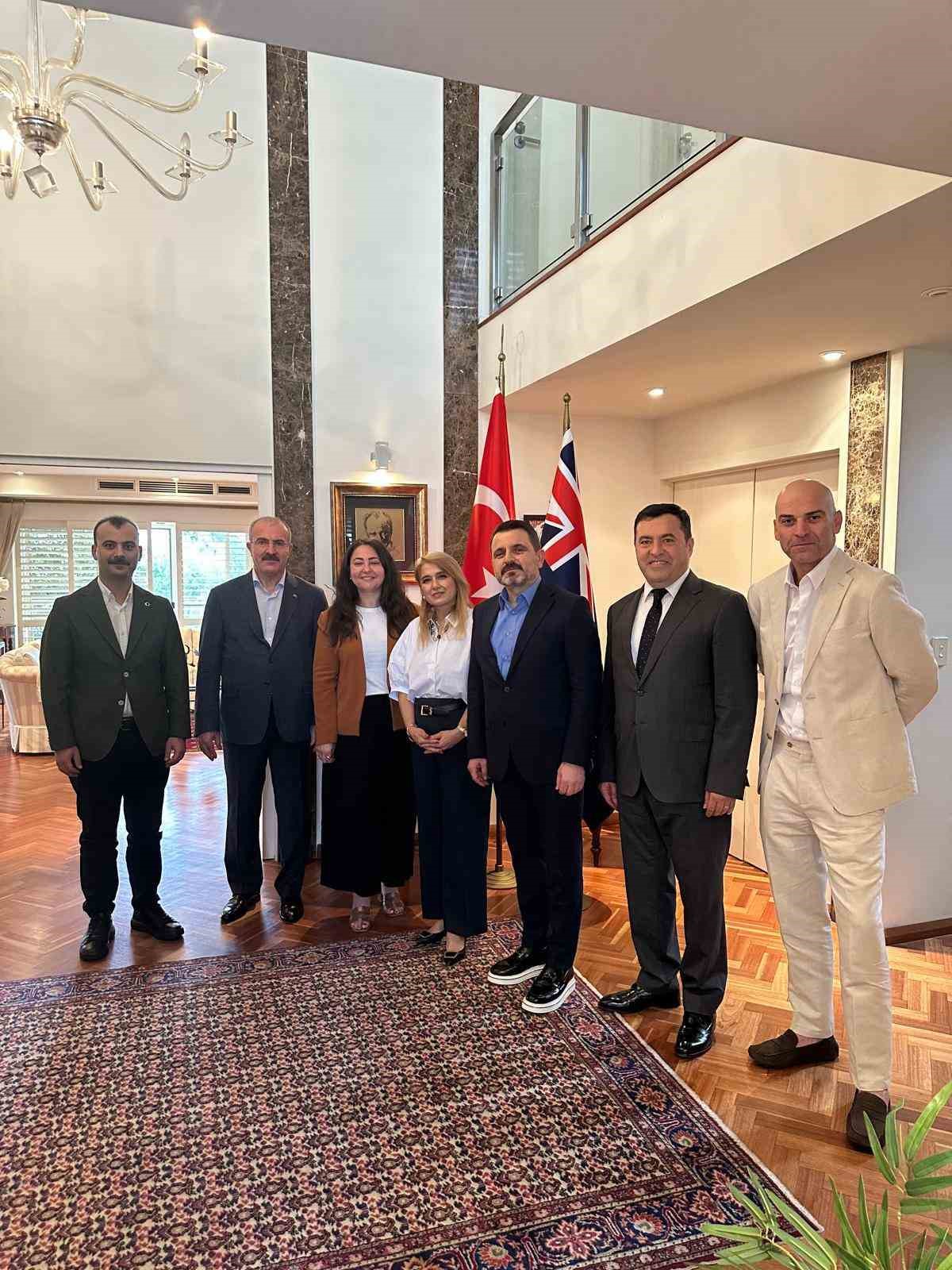 Çanakkale heyetinden Türkiye-Avustralya ilişkilerinin güçlendirilmesi için Sidney’e ziyaret
