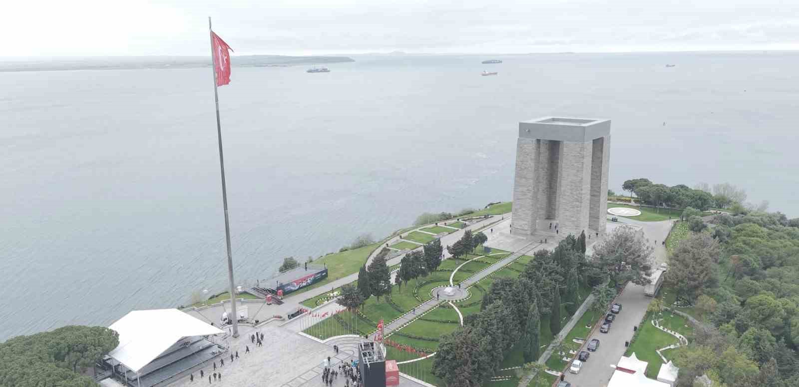 Çanakkale Kara Savaşları’nın 111’inci yıl dönümü tören provası yapıldı
