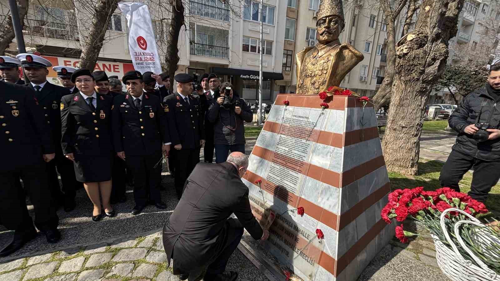 Çanakkale Savaşları Kahramanlarında Müstahkem Mevki Komutanı Cevat Paşa törenle anıldı
Çanakkale Savaşları Kahramanlarında Müstahkem Mevki Komutanı Cevat Paşa törenle anıldı