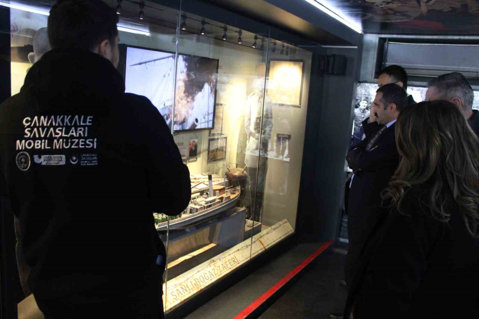 Çanakkale Savaşları Mobil Müzesi Kayseri’de
