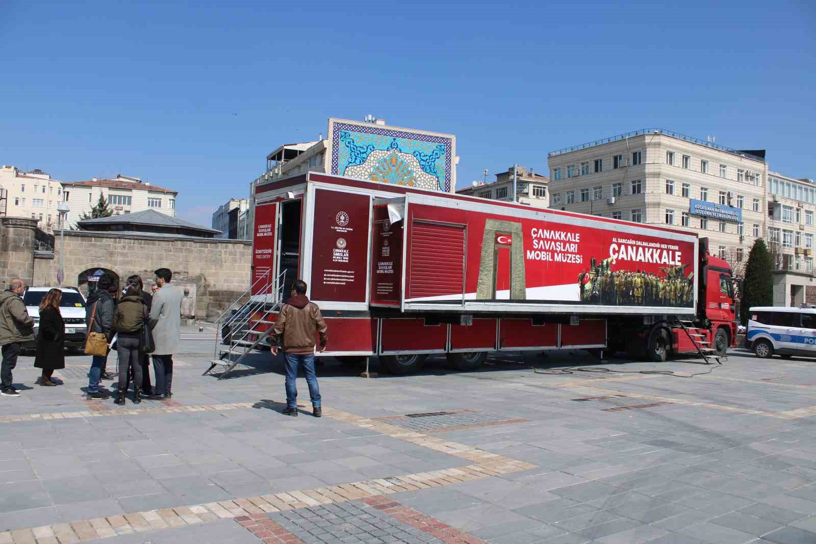 Çanakkale Savaşları Mobil Müzesi Kayseri’de
