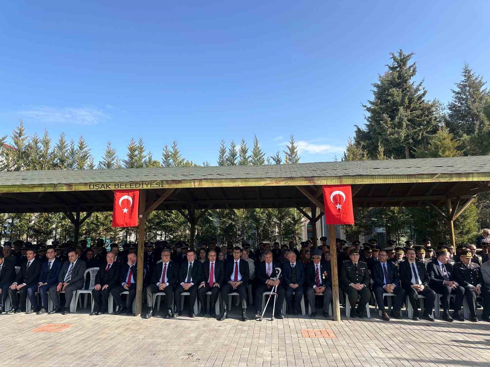 Çanakkale şehitleri Uşak’ta törenle anıldı
