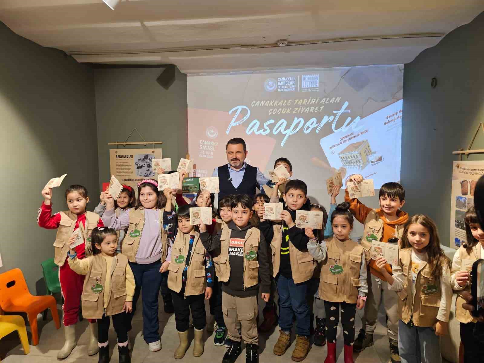 Çanakkale Tarihi Alan’da Çocuk Ziyaret Pasaportu projesi hayata geçirildi

