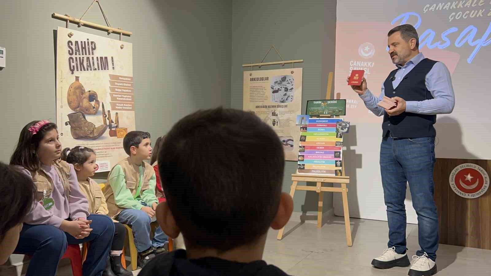 Çanakkale Tarihi Alan’da Çocuk Ziyaret Pasaportu projesi hayata geçirildi
