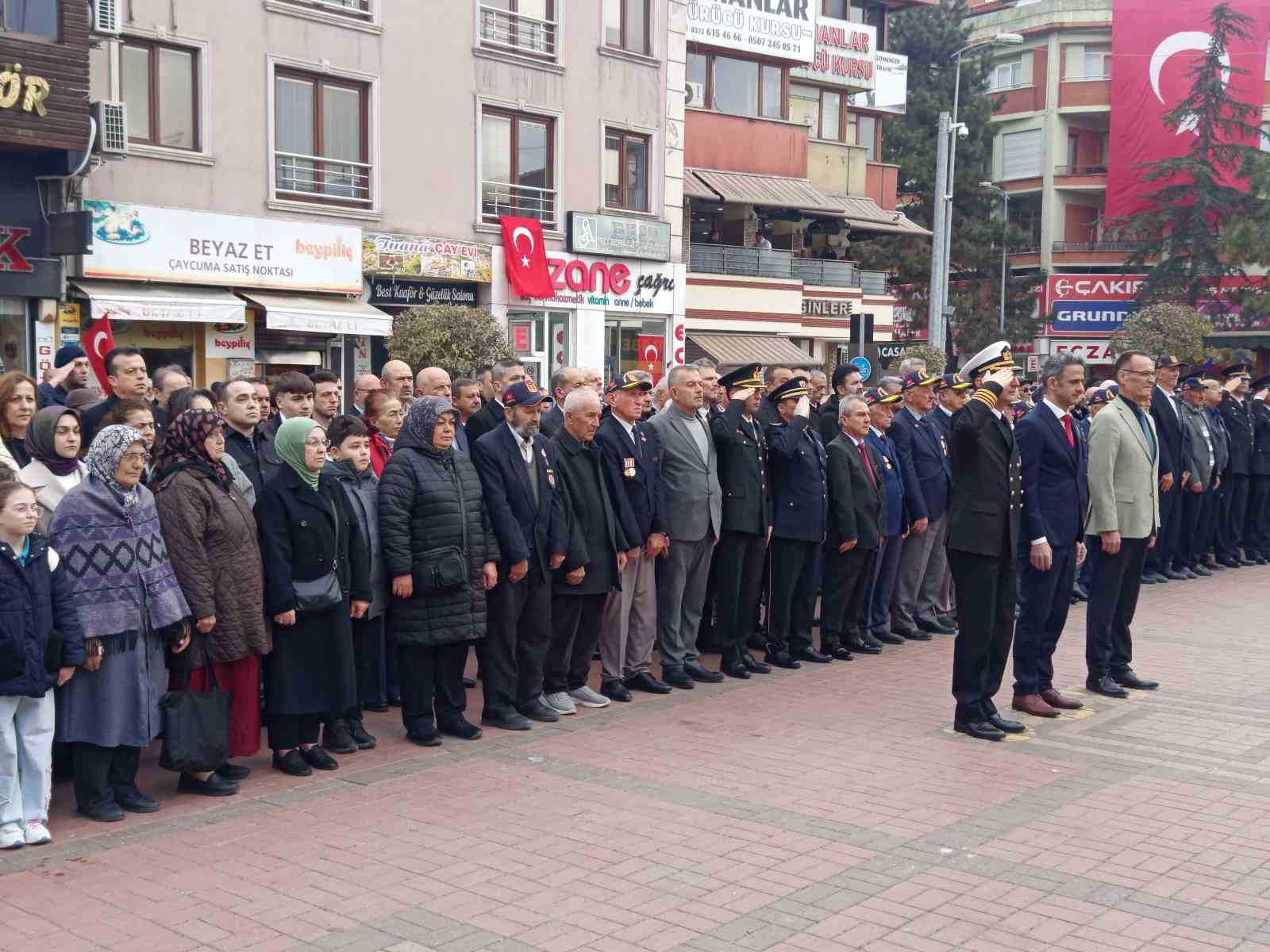 Çanakkale Zaferi’nin 111. yıldönümü Çaycuma’da törenlerle kutlandı
