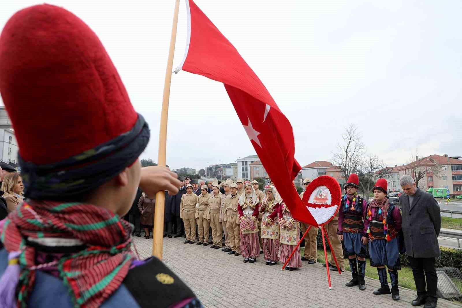 Çanakkale Zaferi’nin 111’inci yıl dönümü Büyükçekmece’de gururla kutlandı
