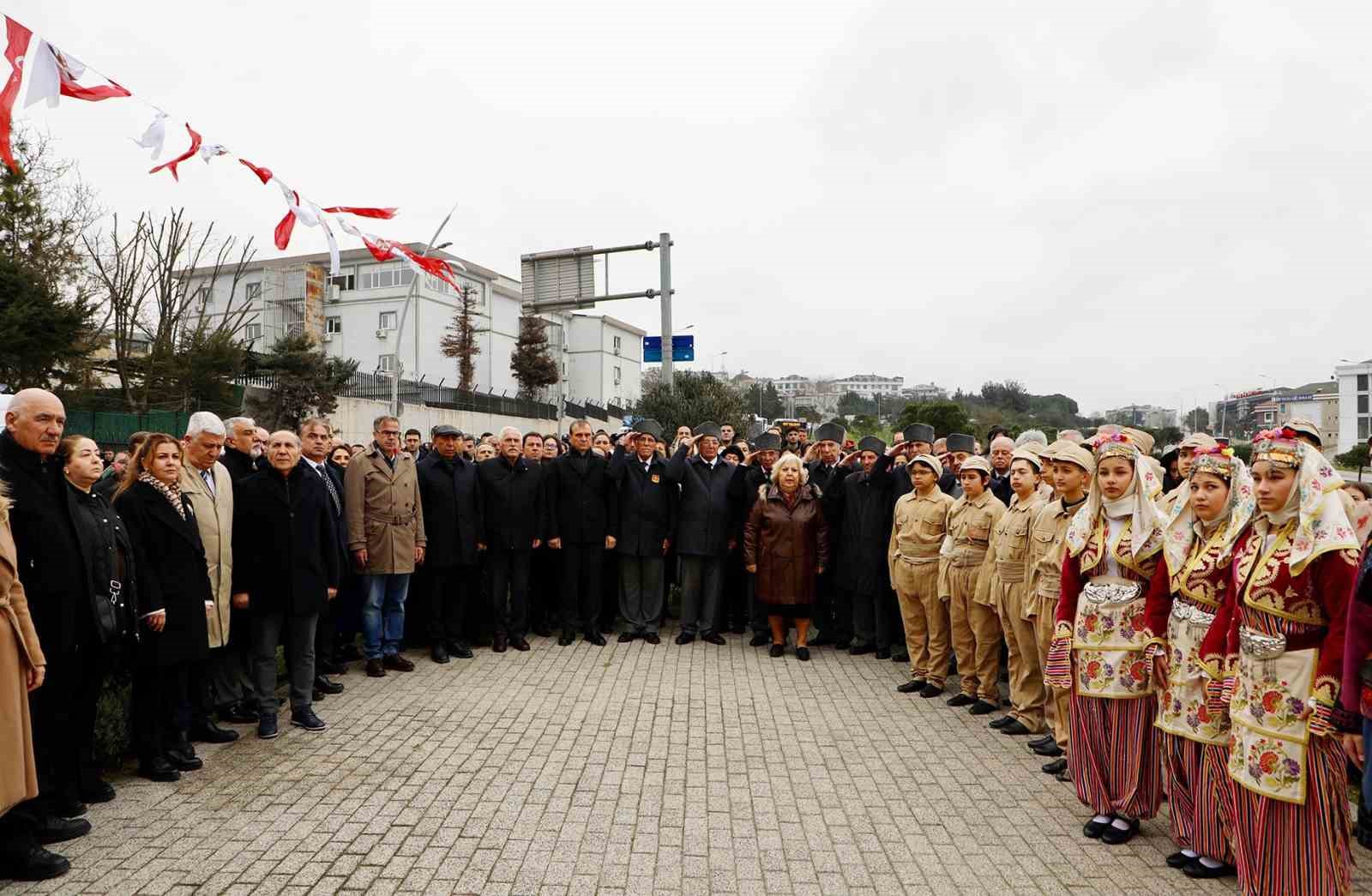 Çanakkale Zaferi’nin 111’inci yıl dönümü Büyükçekmece’de gururla kutlandı
