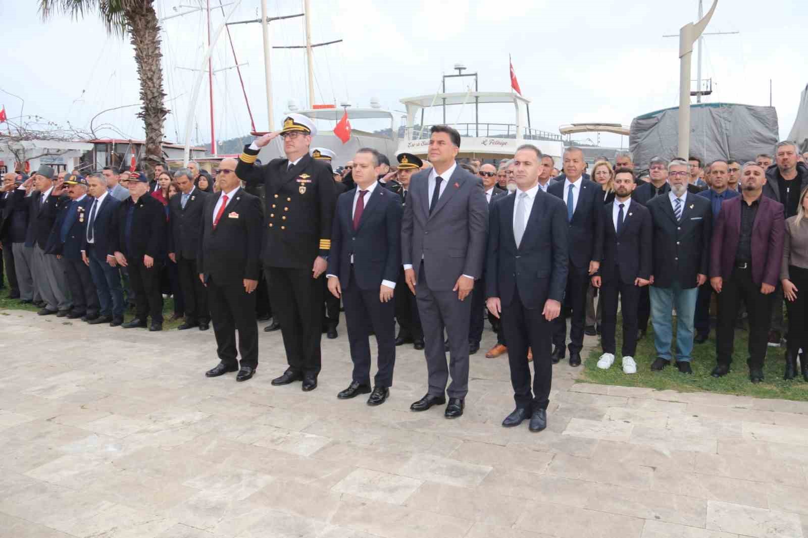Çanakkale Zaferi’nin 111’inci yılı Fethiye’de gururla kutlandı

