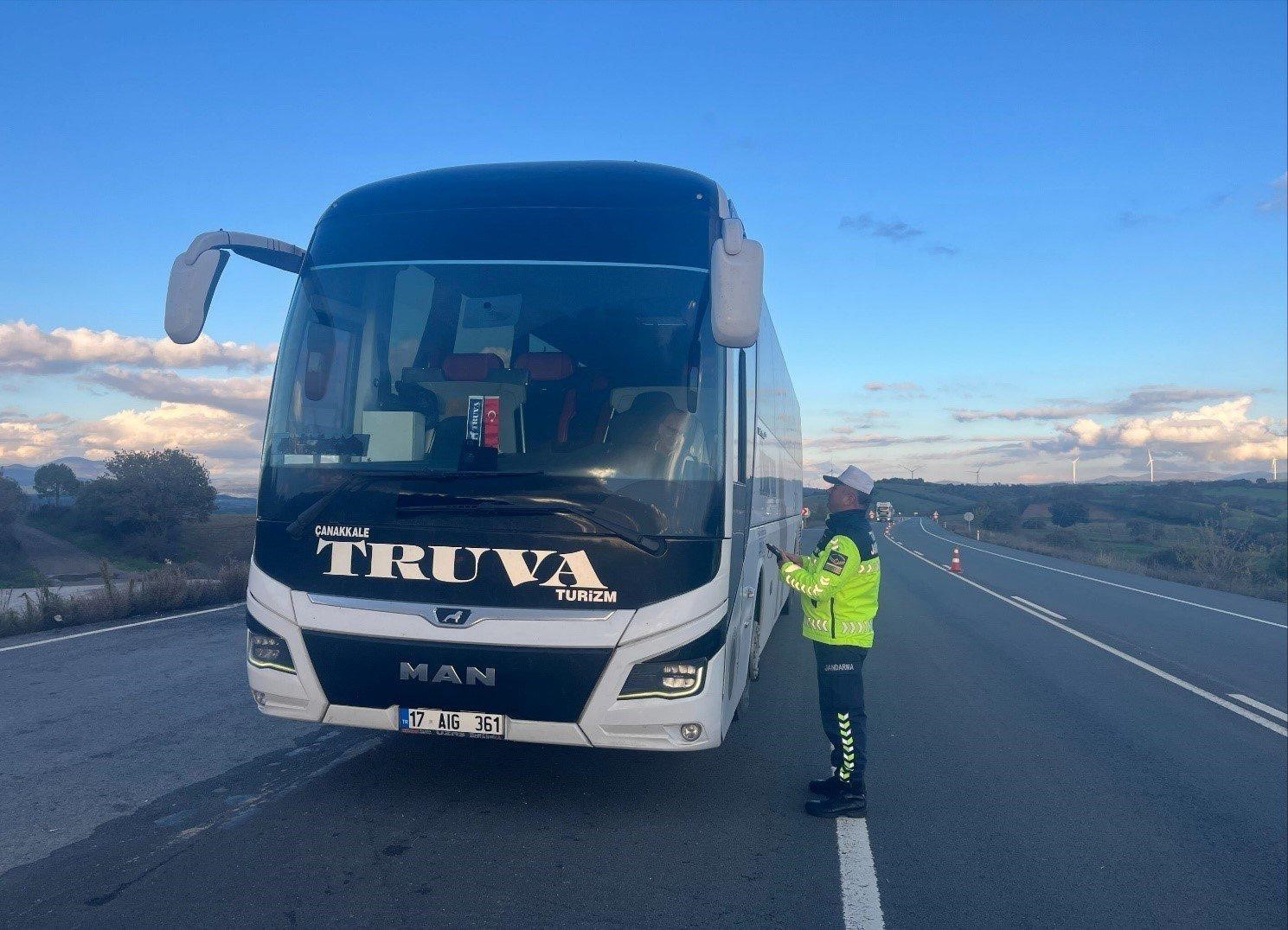 Çanakkale’de 509 araç trafikten men edildi
