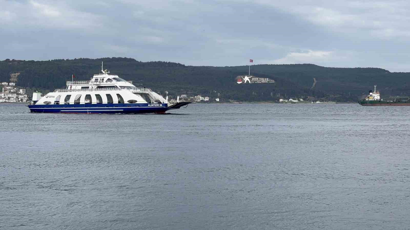 Çanakkale’de ada seferlerine fırtına engeli
