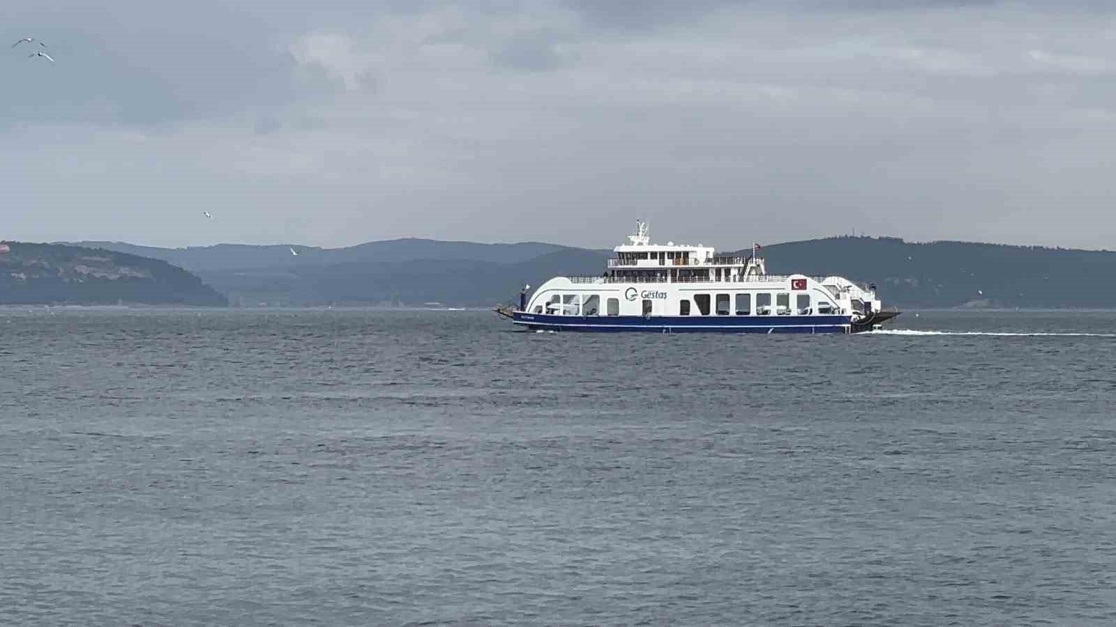 Çanakkale’de ada seferlerine fırtına engeli
