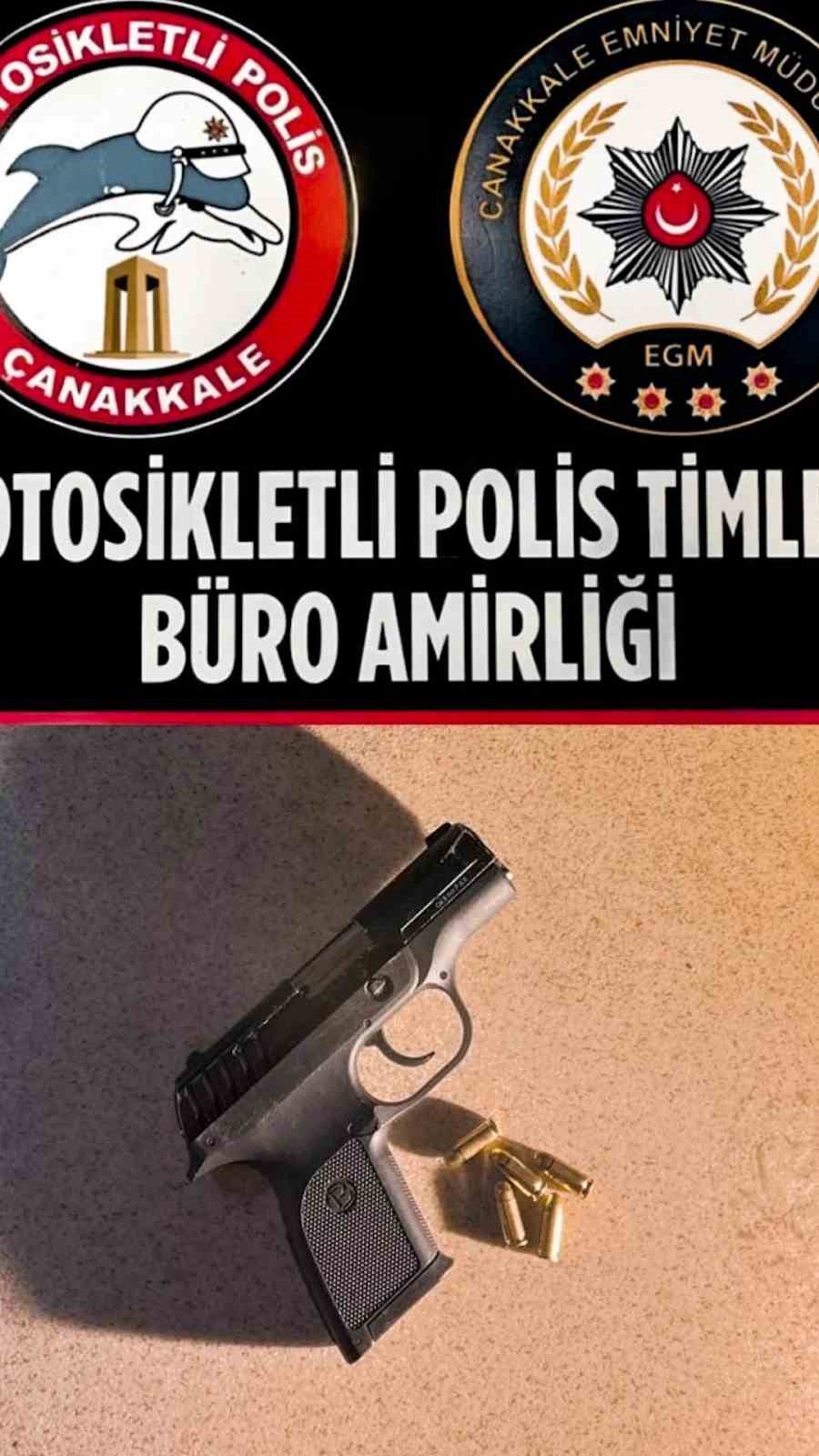 Çanakkale’de huzur uygulamalarında 1 şüpheli tutuklandı
