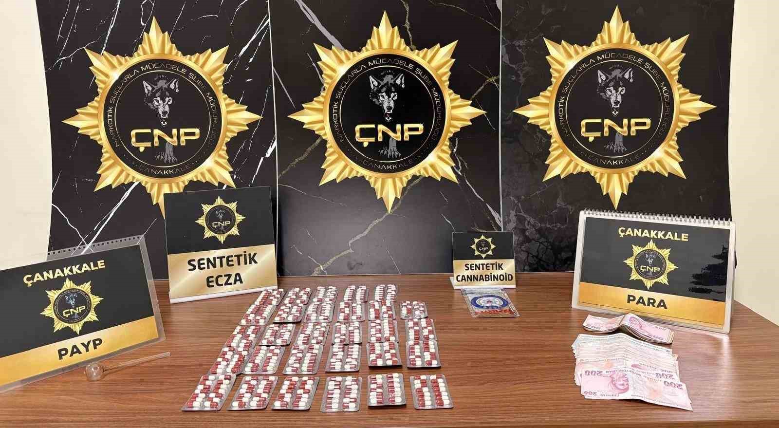 Çanakkale’de huzur uygulamalarında 2 şüpheli tutuklandı
