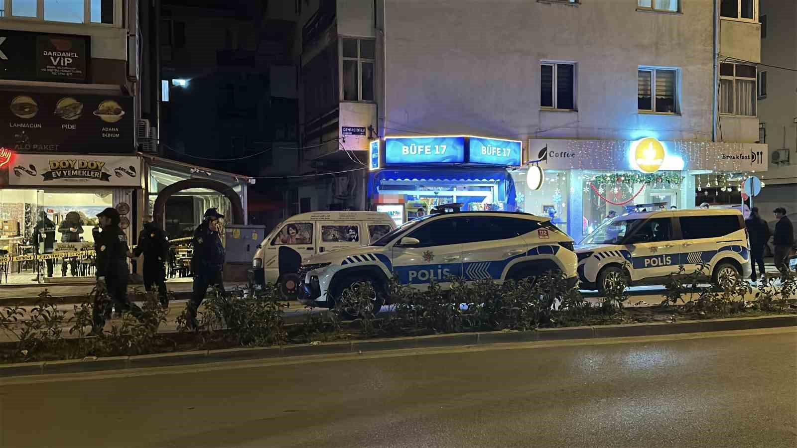 Çanakkale’de iş yerine silahlı saldırı: 1 yaralı
