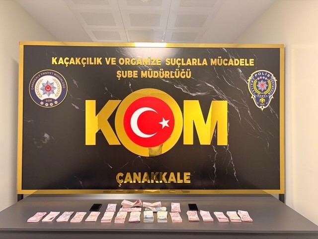 Çanakkale’de tefecilik, yağma ve kaçakçılık operasyonuna 2 tutuklama
