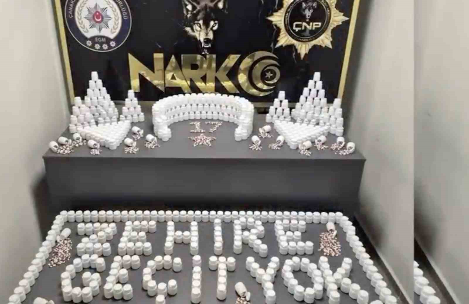 Çanakkale’de uyuşturucu operasyonuna 2 tutuklama
