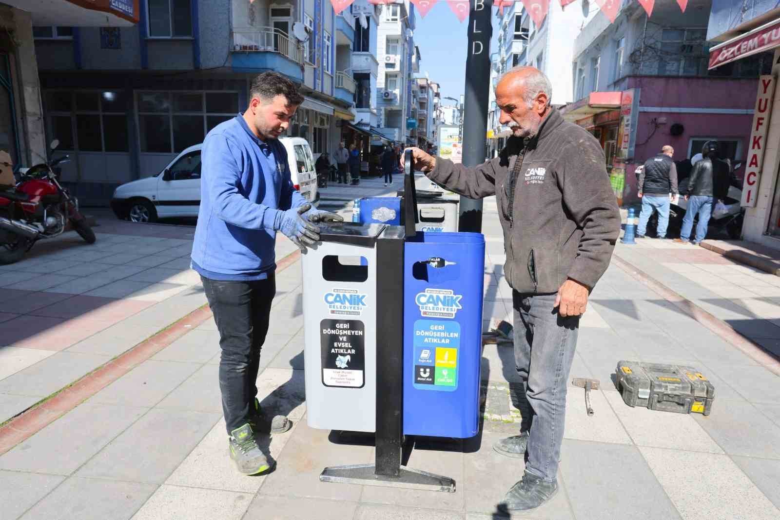 Canik’e yeni atık noktaları
