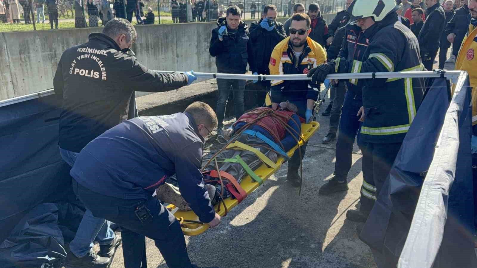 Canik’te 52 yaşındaki adam derede ölü bulundu
