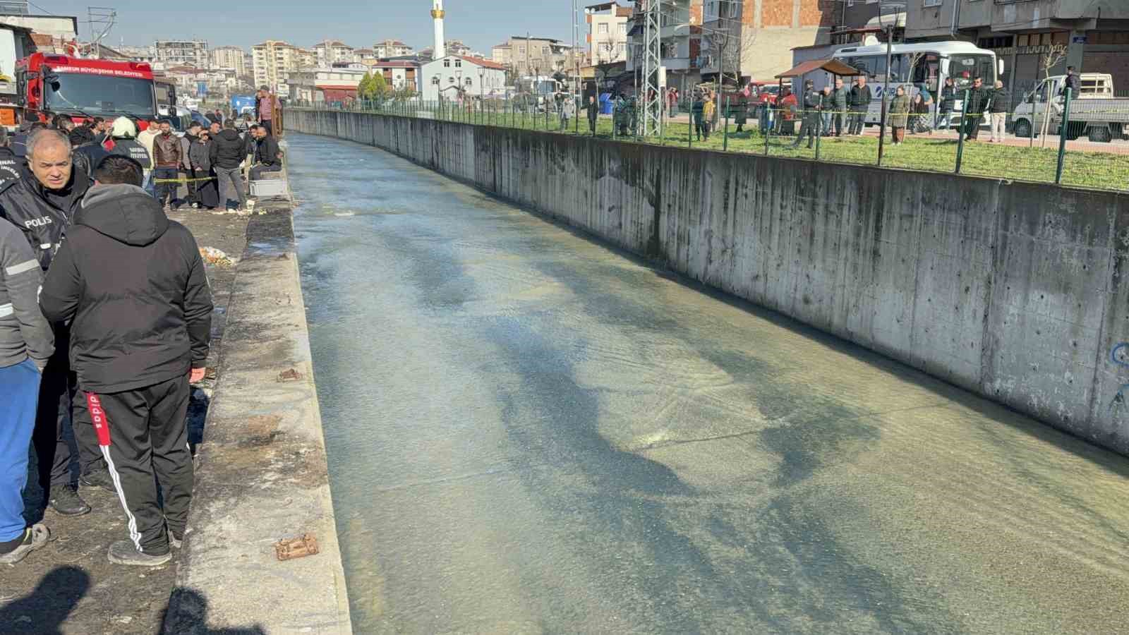 Canik’te 52 yaşındaki adam derede ölü bulundu
